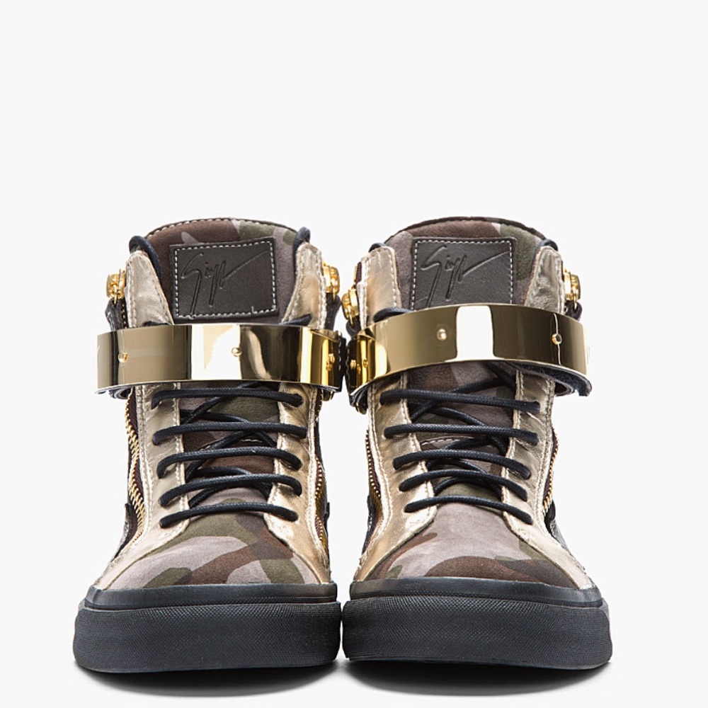 Giuseppe Zanotti Camo Sneakers